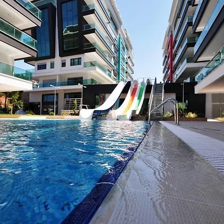 Konak Seaside Homes 1+1 Luxury Seaside Apartment Kargicak (Alanya)