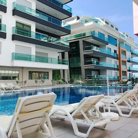 Konak Seaside Homes 1+1 Luxury Seaside Apartment Kargicak (Alanya)